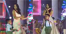 பேபிமா... பூஜா ஹெக்டேவை ஆச்சரியப்படுத்திய சிறுவன்!