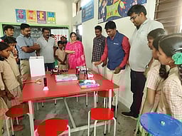 ரூ.11 லட்சத்தில் அரசுப் பள்ளிகளில் கற்றல் மையங்கள் திறப்பு