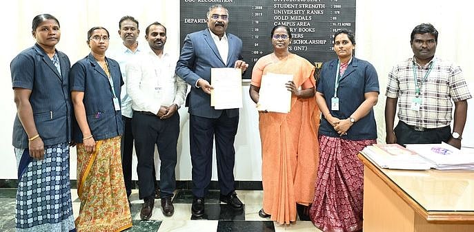 பான் செக்கா்ஸ் கல்லூரி - 
அண்ணா பல்கலை. ஒப்பந்தம்