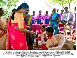 நாமக்கல் மாவட்டத்தில்
குடற்புழு நீக்க மாத்திரைகள் வழங்கும் பணி தொடக்கம்