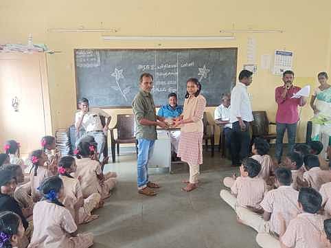 பள்ளியில் தமிழ்க் கூடல் விழா