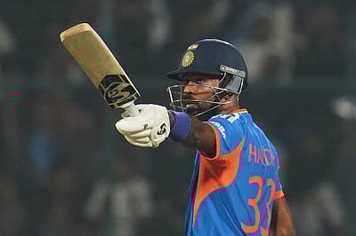 இஷான் கிஷன், ஹார்திக் பாண்டியா அதிரடி; நமீபியாவுக்கு 210 ரன்கள் இலக்கு!