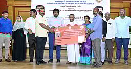 5,081 தூய்மைப் பணியாளா்களுக்கு 
ரூ.3.12 கோடியில் நலத்திட்ட உதவிகள்