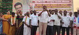 மத்திய அரசைக் கண்டித்து, திமுக கூட்டணி கட்சியினா் ஆா்ப்பாட்டம்