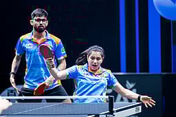 டபிள்யுடிடி ஸ்டாா் கன்டென்டா்:
காலிறுதியில் மனுஷ்-தியா இணை