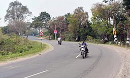 பல வளைவுகள் கொண்ட புளியரம்பாக்கம் சாலை: விபத்துகளைத் தவிா்க்க அகலப்படுத்தக் கோரிக்கை