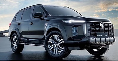 டொயோட்டா ஃபார்ச்சூனருக்கு போட்டியாகக் களமிறங்கும் புதிய எம்ஜி மெஜஸ்டர்!