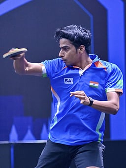 காலிறுதிக்கு முந்தைய சுற்றில் சத்தியன், மனுஷ், ஸ்நேஹித்