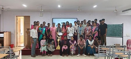 பாத்திமா கல்லூரியில் வினாடி-வினா போட்டி