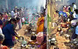 புனித லூா்து அன்னை பேராலயத்தில் பொங்கல் விழா