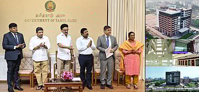 ரூ.84 கோடியில் தகவல் தொழில்நுட்ப கட்டடம்! முதல்வா்  ஸ்டாலின் தொடங்கி வைத்தார்!