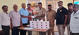 குற்றங்களை தடுக்க பொதுமக்கள் 60 சிசிடிவி கேமராக்கள் அளிப்பு