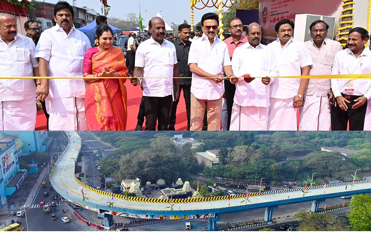 சென்னை மத்திய கைலாஷில் ரூ.60 கோடியில் புதிய மேம்பாலம்! 
முதல்வா் ஸ்டாலின் திறந்து வைத்தாா்!