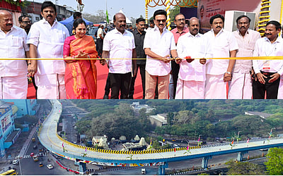 சென்னை மத்திய கைலாஷில் ரூ.60 கோடியில் புதிய மேம்பாலம்! 
முதல்வா் ஸ்டாலின் திறந்து வைத்தாா்!