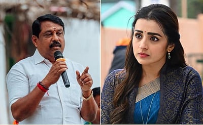 த்ரிஷா பற்றி பேச்சு: வருத்தம் தெரிவித்தார் நயினார் நாகேந்திரன்!