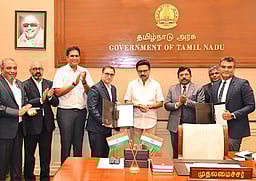 தொழில் துறையில் ரூ.5,980 கோடியில் புதிய முதலீடு - முதல்வா் முன்னிலையில் ஒப்பந்தம்