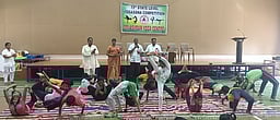 மாநில அளவிலான யோகா பயிற்சி முகாம்