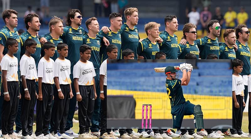 Australian team. (Inside photo - Cameron Green)