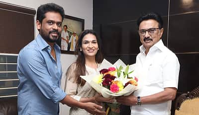 முதல்வர் மு.க. ஸ்டாலினை சந்தித்த வித் லவ் பட தயாரிப்பாளர்கள்! 