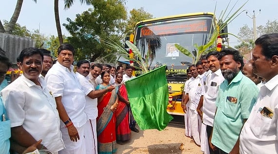 அத்தியூா்திருக்கை - மேல்மலையனூா் பேருந்து சேவை தொடக்கம்