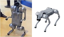 ஏஐ உச்சி மாநாட்டில் சீன ரோபோ நாயை காட்சிப்படுத்திய உத்தரப் பிரதேச மாணவர்களால் பரபரப்பு!