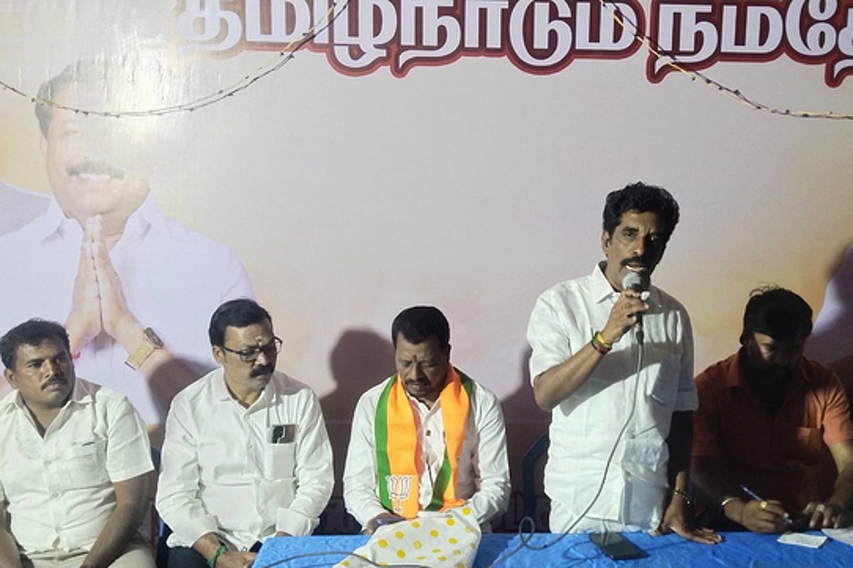 செங்கத்தில் பாஜகவினா் தெருமுனை பிரசாரம்