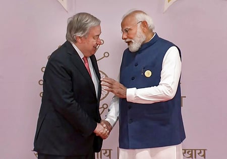 ஏ.ஐ. உச்சி மாநாடு நிகழ்வுகள்:
இன்று தொடங்கி வைக்கிறாா் பிரதமா்