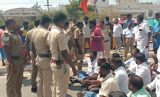 அரூரில் பாஜக - விசிகவினரிடையே மோதல்!