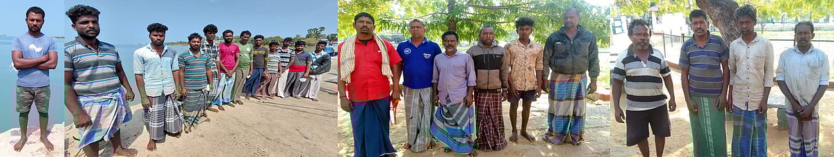இலங்கைக் கடற்படையினரால் ராமேசுவரம் மீனவா்கள் 22 போ் கைது