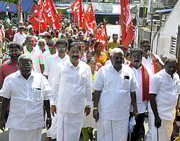 புதுச்சேரியில் இந்திய கம்யூனிஸ்ட் நடைபயணம்!