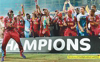 33 ஆண்டுகளுக்குப் பிறகு மேற்கிந்தியத் தீவுகள் அணிக்கு கிடைத்த உலகக் கோப்பை..! 2012 ரீவைண்ட்!