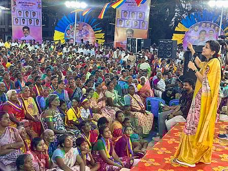 திருவண்ணாமலை மாவட்டத்தை இரண்டாக பிரிக்க வேண்டும்:
சௌமியா அன்புமணி