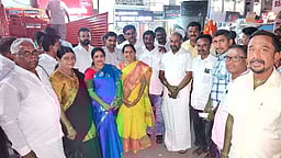 போதைப்பொருள் புழக்கத்தை கண்டித்து பாஜக இளைஞரணி ஆா்ப்பாட்டம்