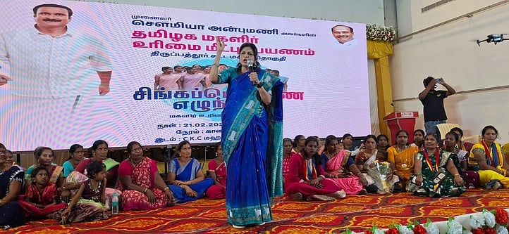 திருப்பத்தூரில் நெல் கொள்முதல் நிலையம்: சௌமியா அன்புமணி வலியுறுத்தல்