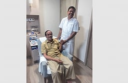 மூன்று வார  சிகிச்சைக்குப் பிறகு வீடு திரும்பினார் எச்.ராஜா  