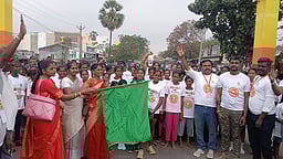 தென்காசியில் மாரத்தான் போட்டி