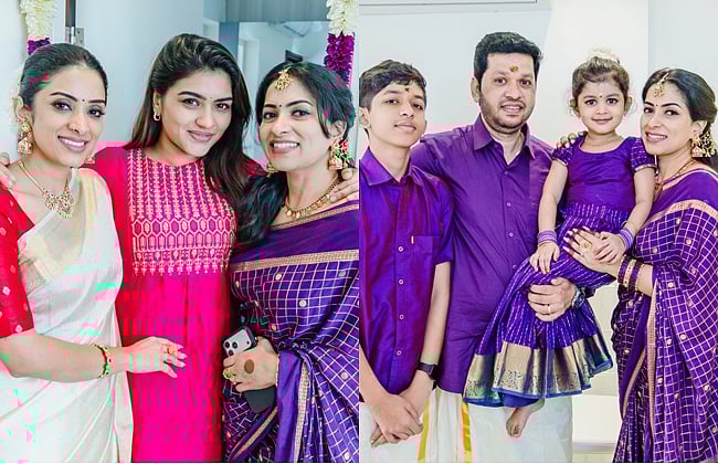 நண்பர்கள், குடும்பத்தினருடன் தீப்தி கபில்