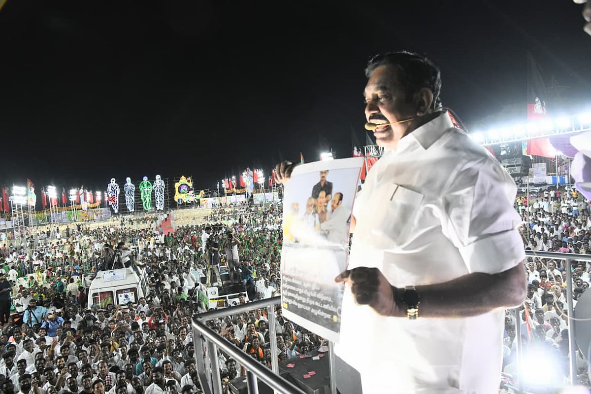 நான் முரட்டு அடிமையென்றால் உங்கள் தாத்தா யார்? உதயநிதிக்கு இபிஎஸ் கேள்வி!