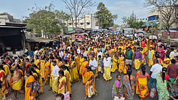 நத்தம் மாரியம்மன் கோயில் மாசிப் பெருந் திருவிழா: 20 ஆயிரத்துக்கும் மேற்பட்டோர் விரதம்!