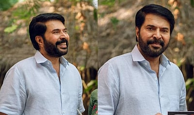 பாதயாத்ராவில் மம்மூட்டி தோற்றம்!