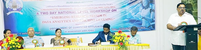 குறிப்பு: விளம்பரதாரா் செய்தி
தேசிய அளவிலான மேலாண்மை பட்டறை