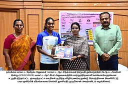 மாற்றுத்திறனாளி வாக்காளா்களுக்கான
வசதிகள்: துண்டு பிரசுரங்கள் வெளியீடு