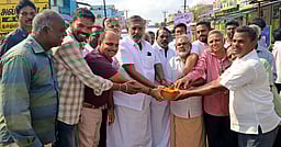 ரூ.46 லட்சத்தில் வளா்ச்சித் திட்டப் பணி: அமைச்சா் தொடங்கி வைத்தாா்