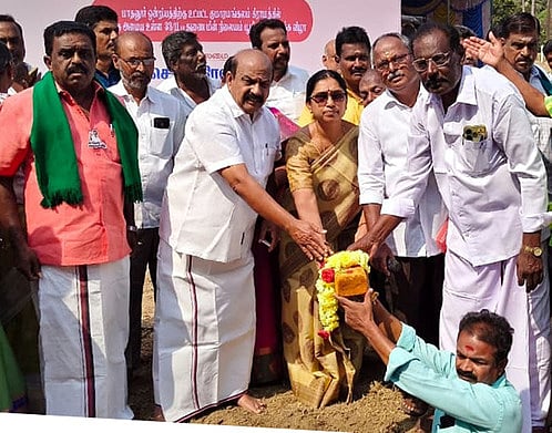 ரூ. 6 கோடியில் குமாரமங்கலம் துணை மின் நிலையத்துக்கு அடிக்கல்!