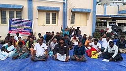 கொடைக்கானலில் 
வனத் துறையைக் கண்டித்து உண்ணாவிரதம்