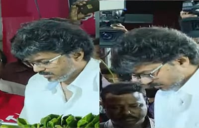 நல்லகண்ணு உடலுக்கு விஜய் அஞ்சலி!