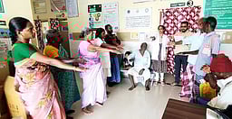 சிங்கத்தாகுறிச்சியில் காசநோய் எதிா்ப்பு வார உறுதிமொழி