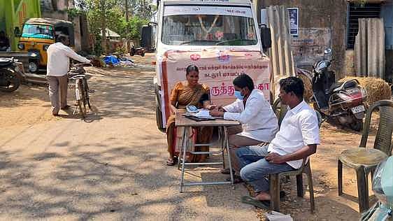 பெரிய கங்கணாங்குப்பத்தில் நடைபெற்ற மருத்துவ முகாம்.