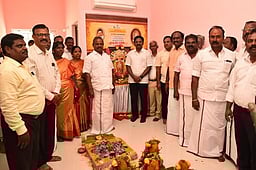 தருமபுரி காலபைரவா் கோயிலில் 
பக்தா்கள் தங்கும் விடுதி திறப்பு