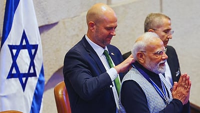 இஸ்ரேல், பாலஸ்தீனத்தின் உயரிய விருது பெற்ற ஒரே தலைவர் மோடி!